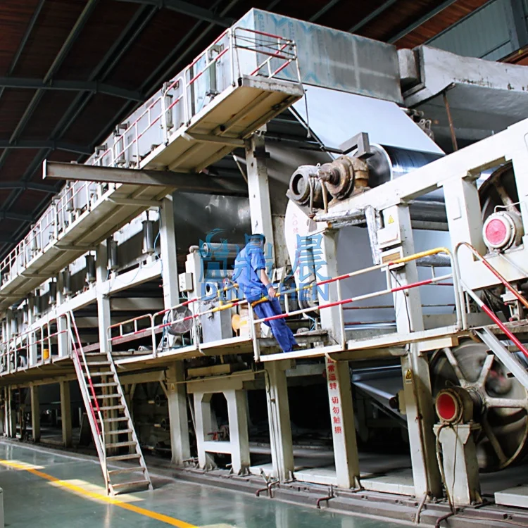 DINGCHEN Offset Coated Ivory Printing Board Paper Coating Machine