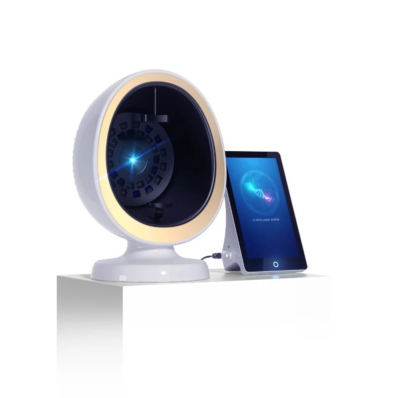 Cosmetic skin face analysis machine pigmentation analysis