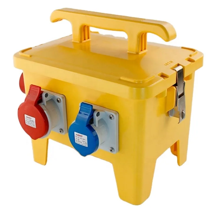 Лидер продаж, портативная Мобильная распределительная коробка, водонепроницаемая портативная промышленная розетка