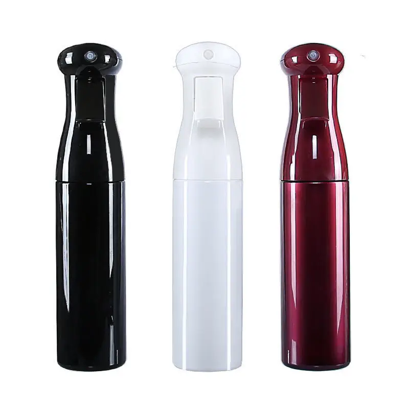 Cosmetic Salon Fine Mist Sprayer PET Mist Spray Bottle 200ml 300ml 500ml Use Plastic High Tension  Continuous Spray