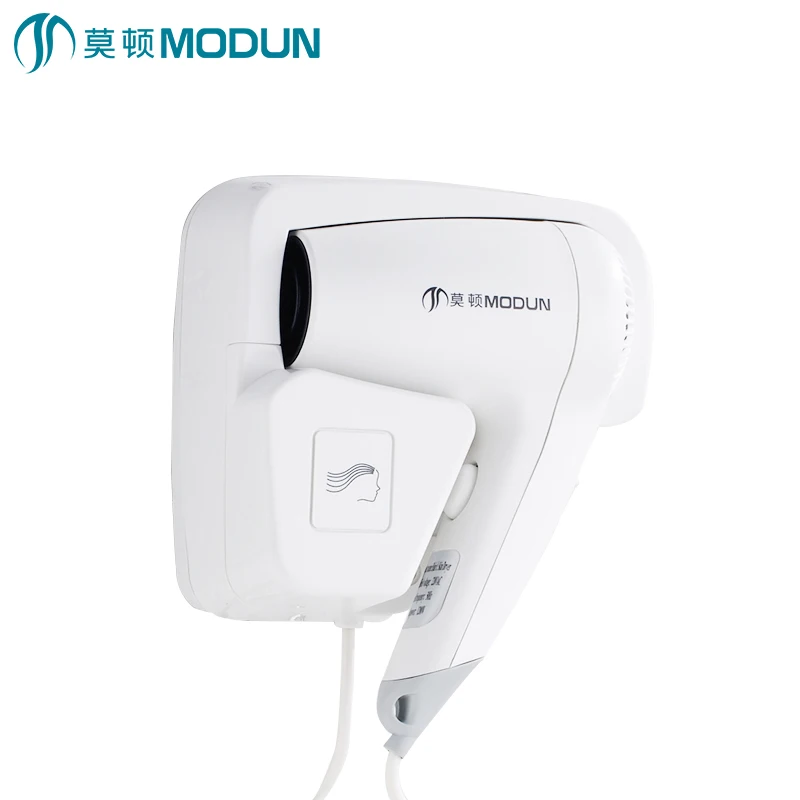 
Factory 1200W Wall Mounted ABS Plastic Hair Dryer For Hotel Bathroom 