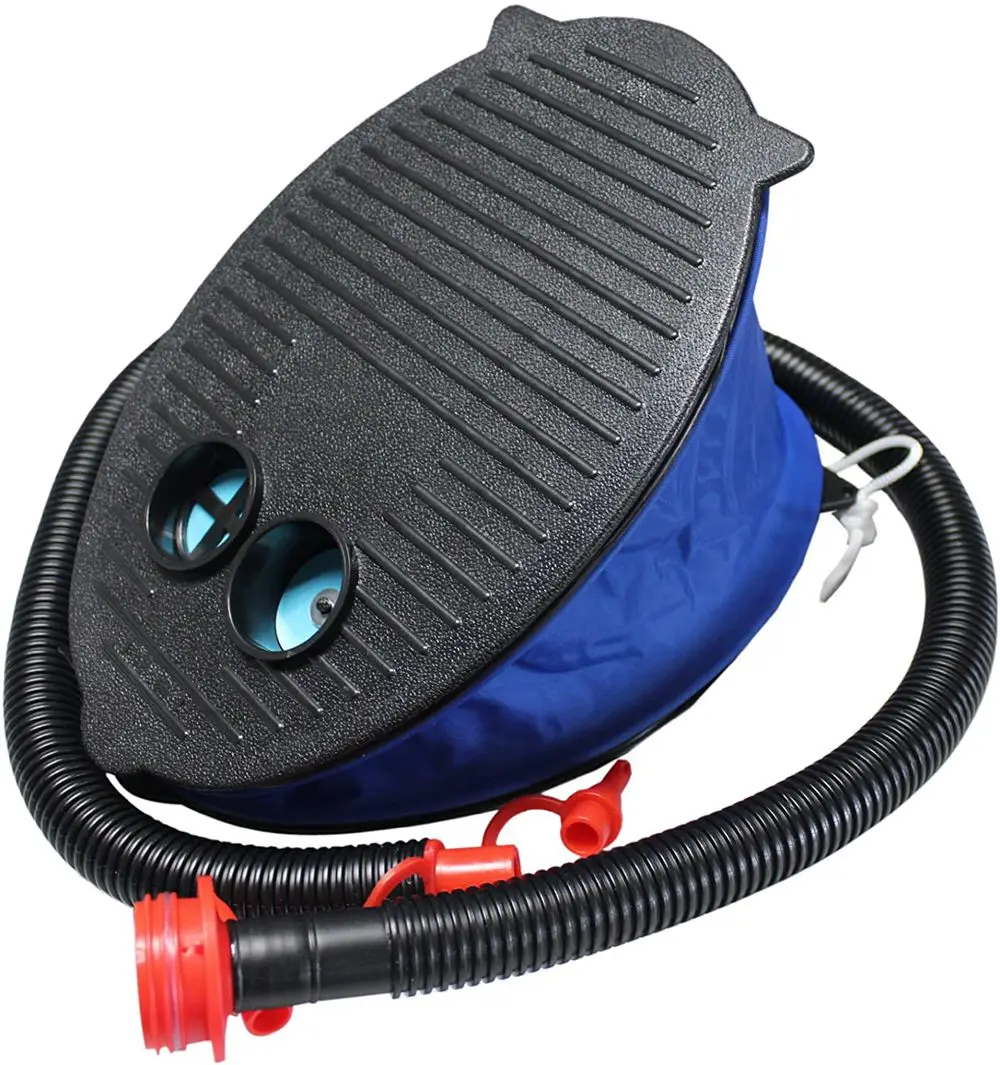 Small Intex Bellow Efficient Manual Foot Air Pump For Inflatables And Air Mattress