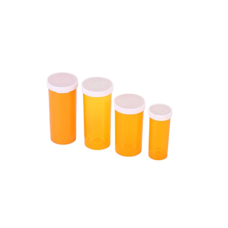 Wholesales Snap Top Plastic Bottles  Pill Vial  Medical Vials