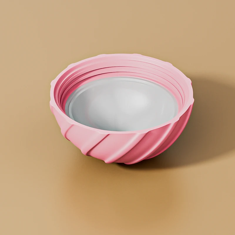 Fuyun Manufacturers Lip Balm Ball Round Chapstick Container 7g /7ml /0.25oz egg shape Containers Screw Cap Lipstick Jar