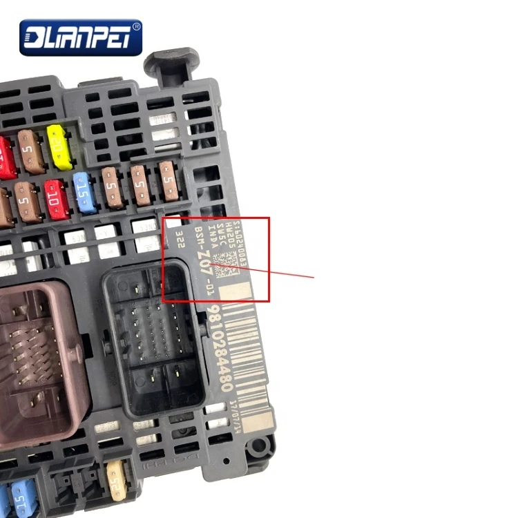 Engine Servo Manager Box AB4 Z04 Z06 Z07 Z29 BSI Under Bonnet Fuse Box BSM For Peugeot 508 For Peugeot 9810719280 9807428280