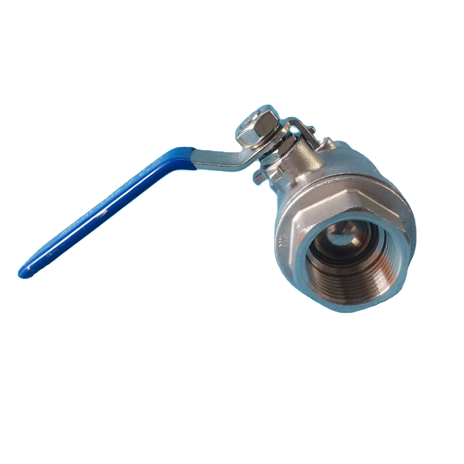 LIRLEE Durable BSPT NPT Female Thread Water Control Nickel Plated Forged Steel Ball Valve DN15