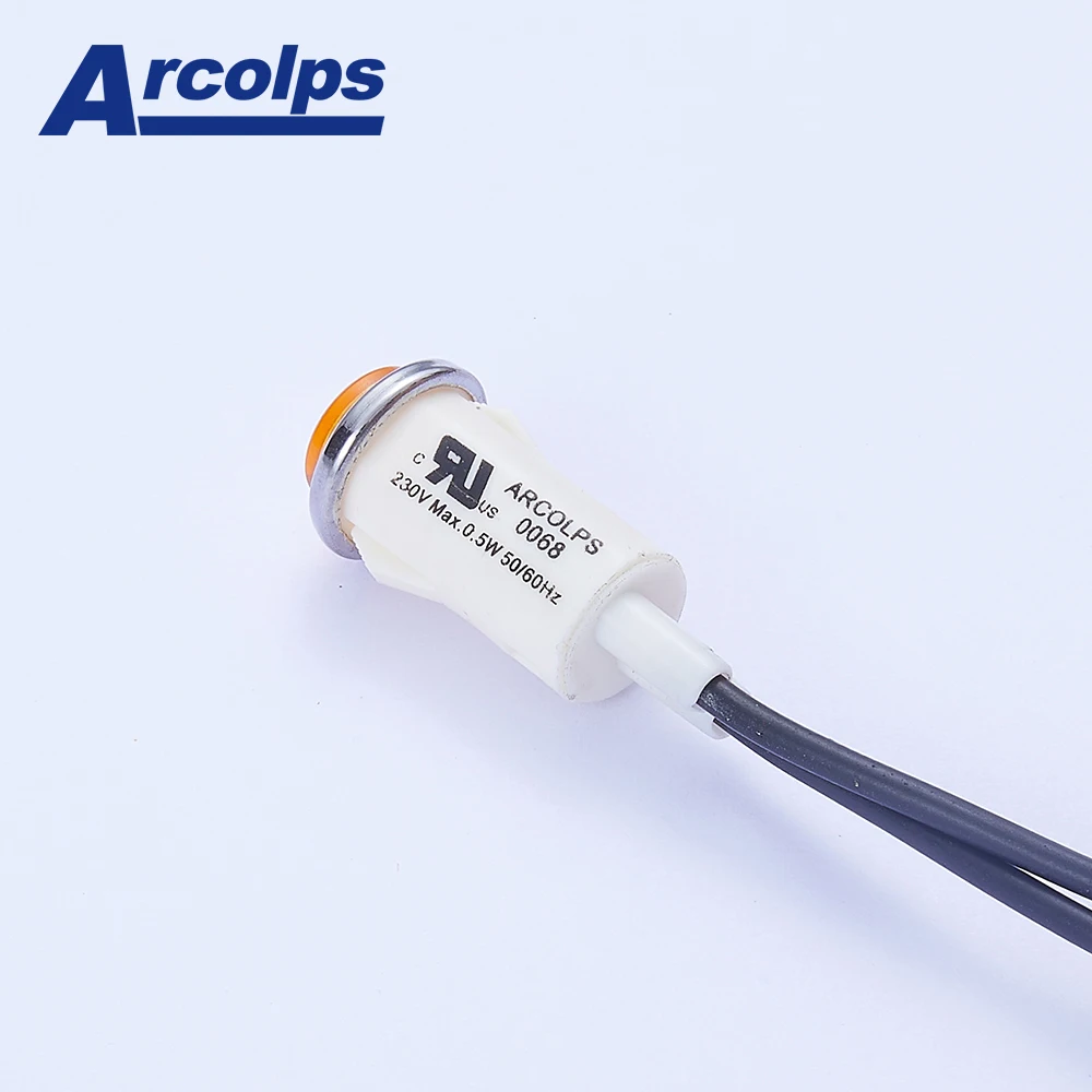 Waterproof 2v~380v Pa66 Pilot Light Led Equipment Led Indicator Lights