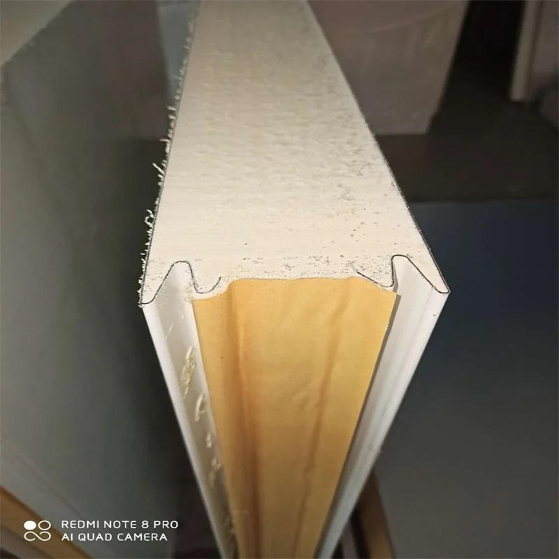 FM approval Color steel  ceiling polyurethane foam sandwich panel for Roof &Wall