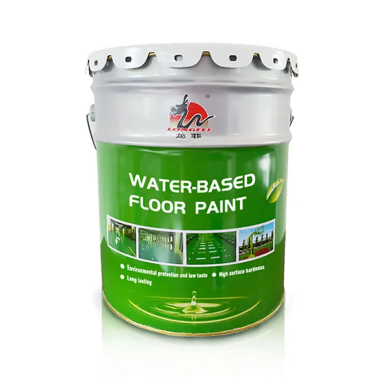 Customized Water-based Resin Floor Paint Quick-drying, Long Lasting Glossy Appearance