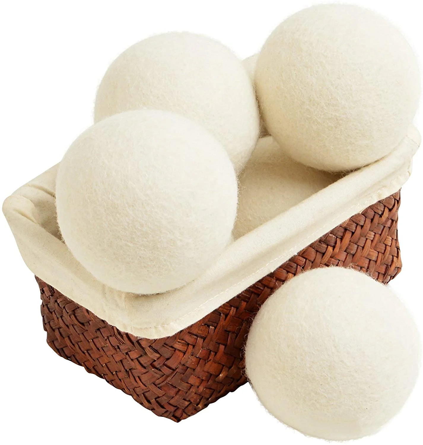Hot sallering Reusable 100% Organic Natural Wool Laundry Wool Ball