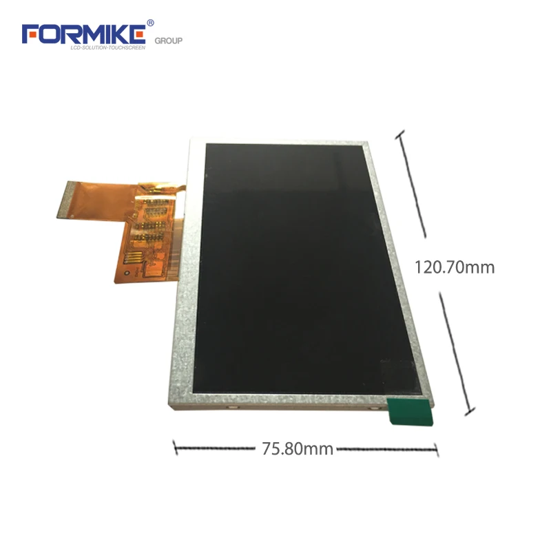 5-дюймовый ЖК-панель 40 штифтов LCD сенсорный экран TFT дисплей с 480x272 Точек