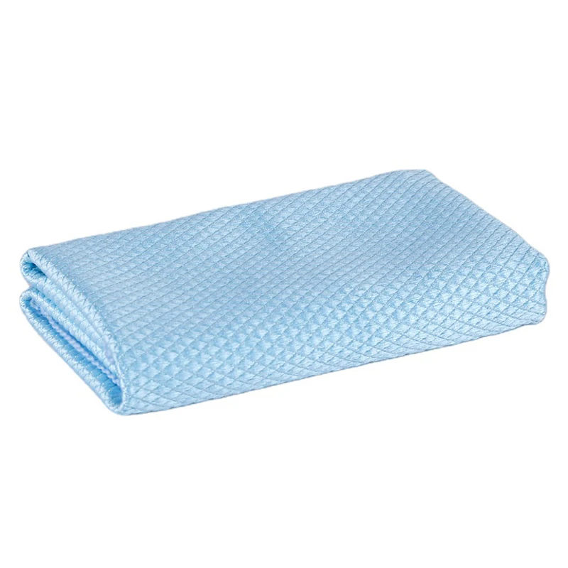 Wholesale Nanoscale Lint-Free Fishscale Microfiber Cleaning Rags Cleaning Cloths for Kitchens Glass Cars and Windows Polishing