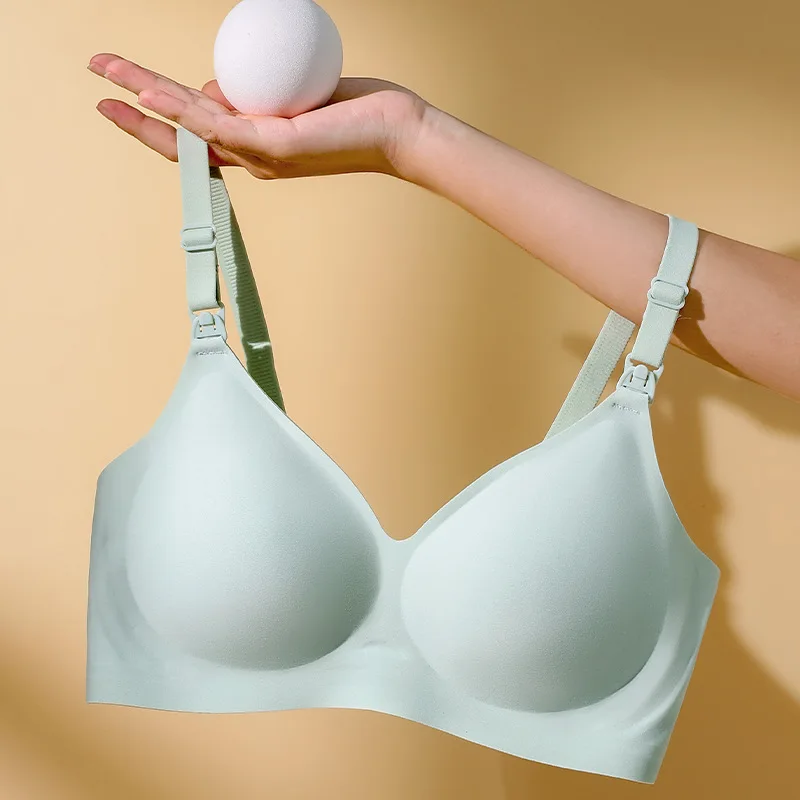 1032 Maternity Bras Pregnant Women Seamless Nursing Bra Pregnancy Clothes Breastfeeding Women Feeding Underwear
