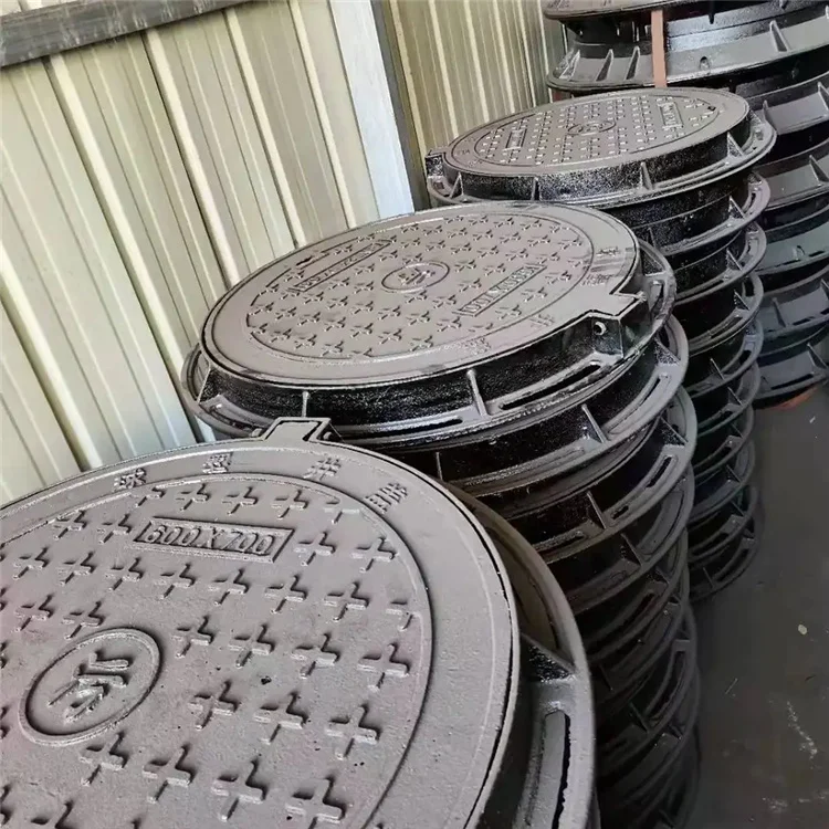 Professional Manufacturer OEM&ODM En124 Rectangular Ductile Iron Manhole Cover Round Cast Iron Manhole Cover