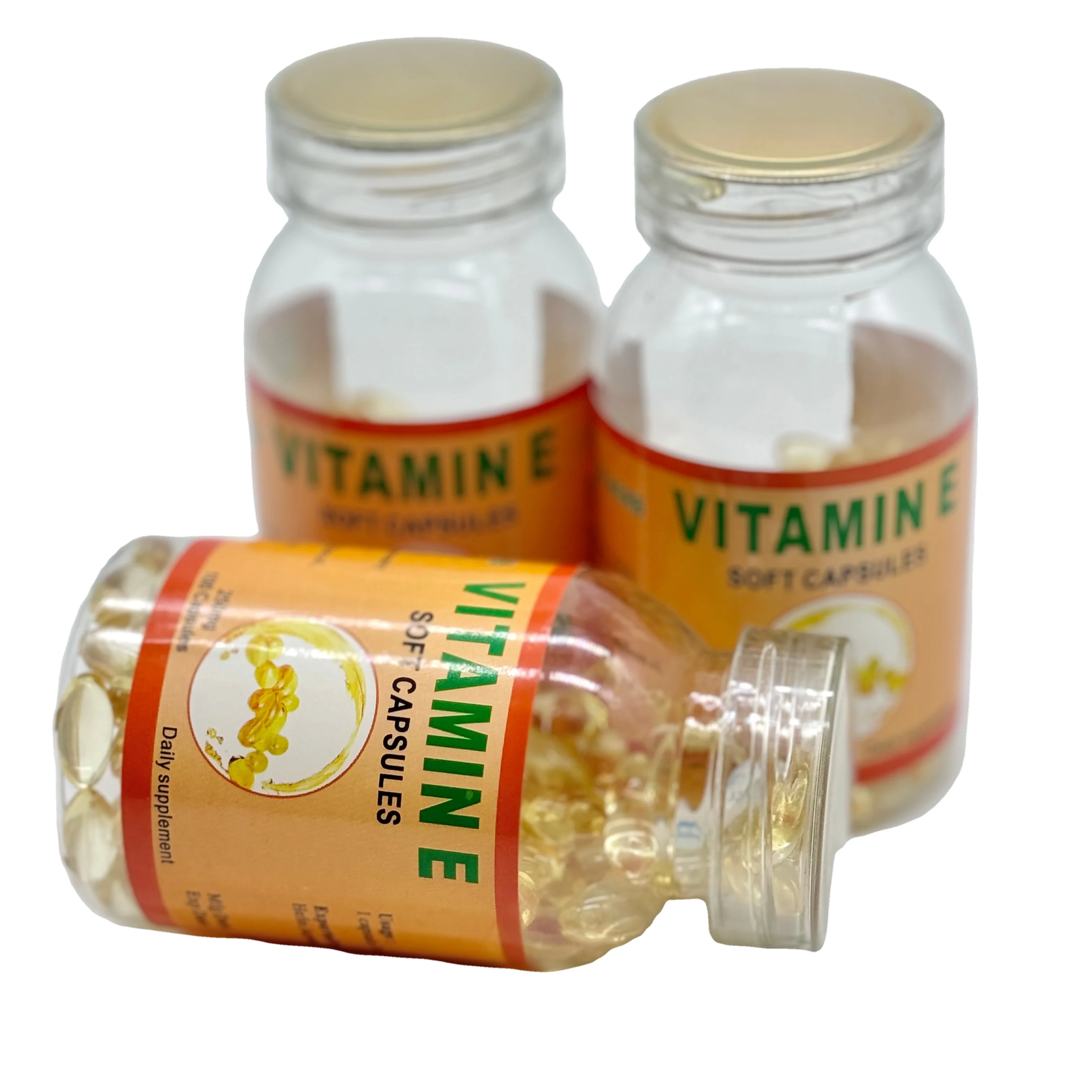 Wholesale High Quality Synthetic and Natural Vitamin E VE Oil Softgel with Private Label