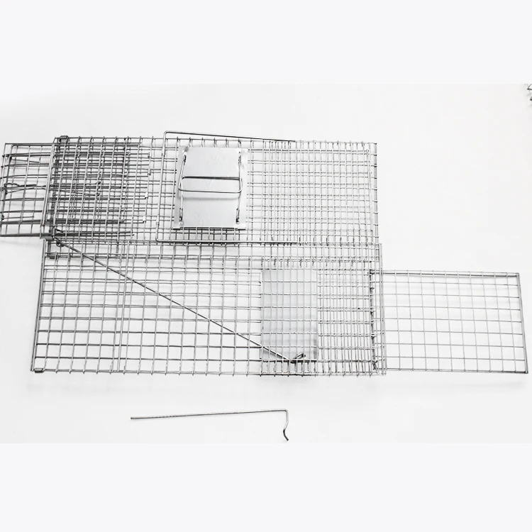 Steel Animal Plant Design Rat/Mouse Trap Cage Custom-Packed Pest Control for Farm/Grassland Mice Square Shape US Sheet Size