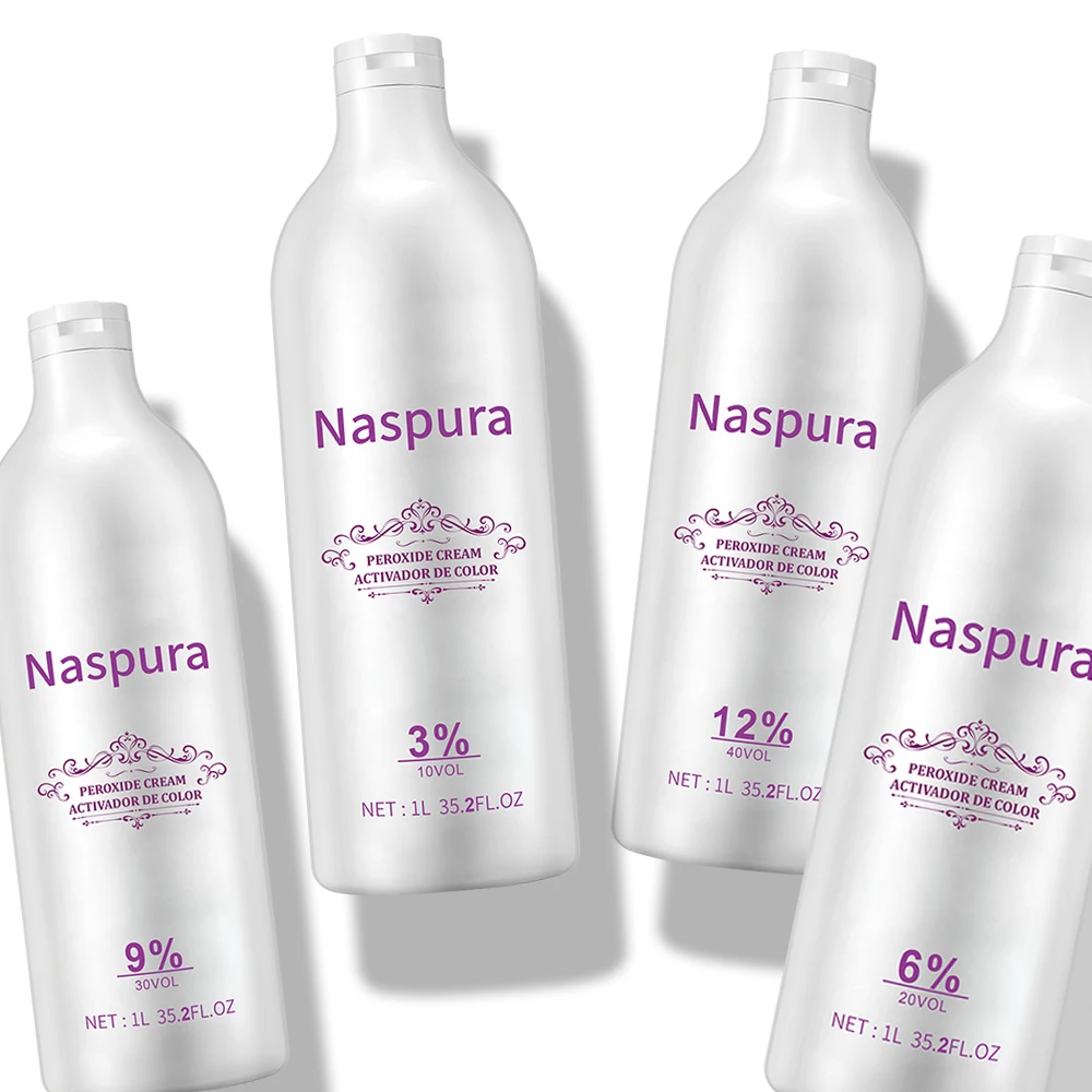 1000ml Oxidizing Emulsion Cream Professional 3% 6% 9% 12% Peroxide Cream Hair Color Developer Oxidization Cream