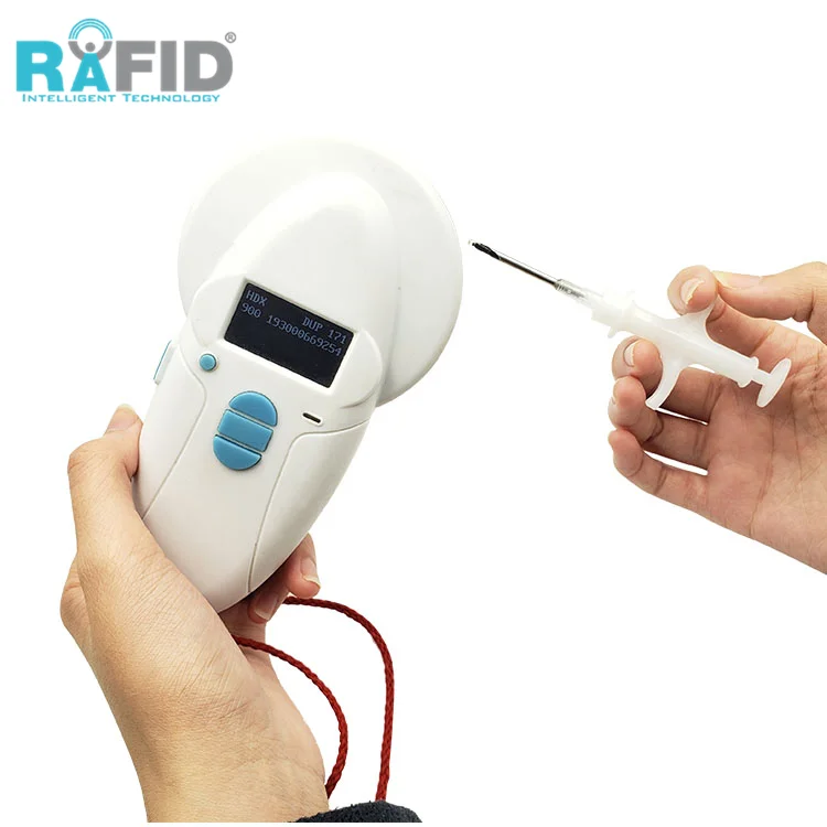 RFID Bioglass Capsule Microchip Animal Tracking Microchip with Syringe