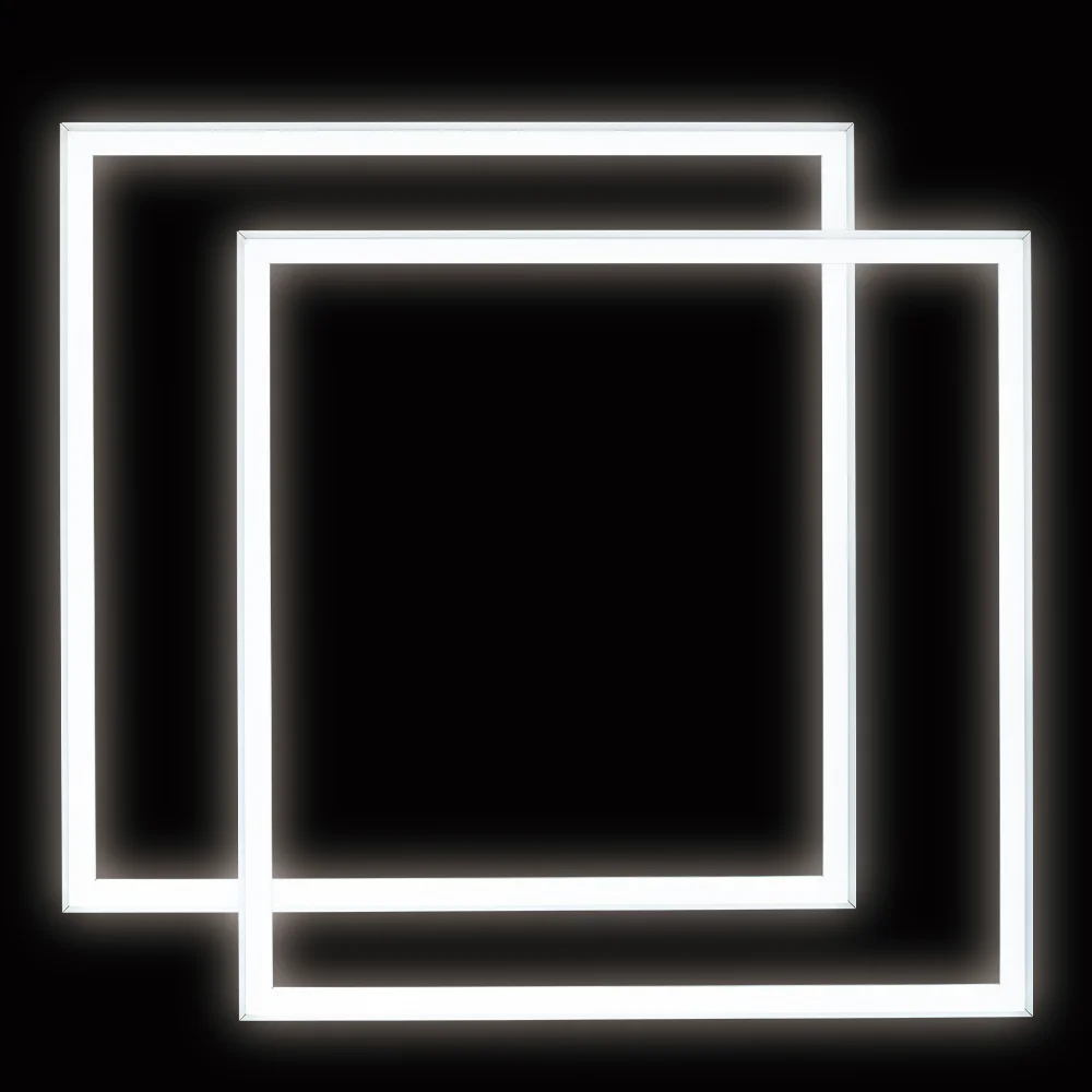 OKELI New Arrivals 595*595 48W Panel Light PVC Surface Led Frame Light