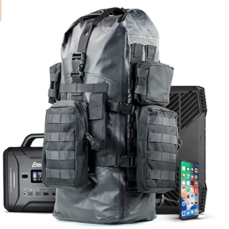 Amazon Hot sales Dry Shield Faraday Backpack 40L Waterproof Signal Blocking Anti-tracking EMP Shield Tactical Bag