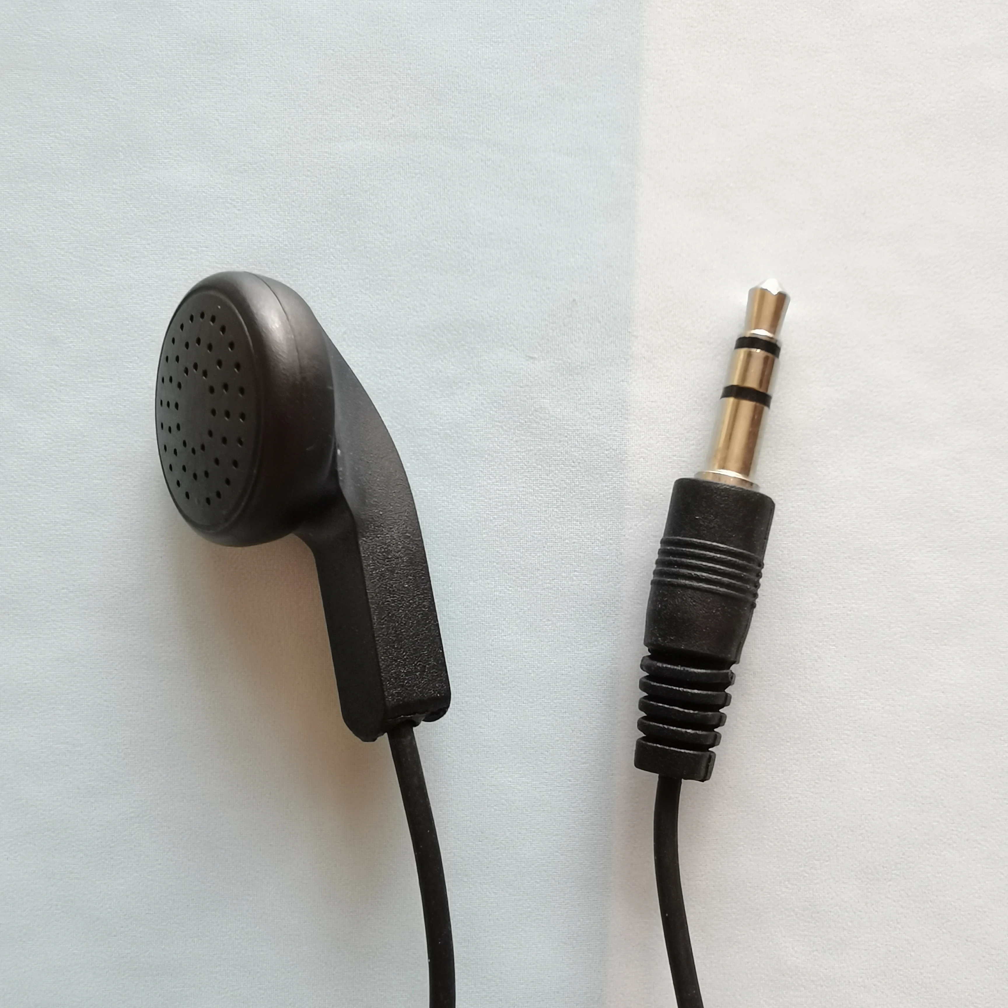 Одноразовые мононаушники с одним ухом 3,5 мм, односторонние проводные наушники-вкладыши, наушники, гарнитура