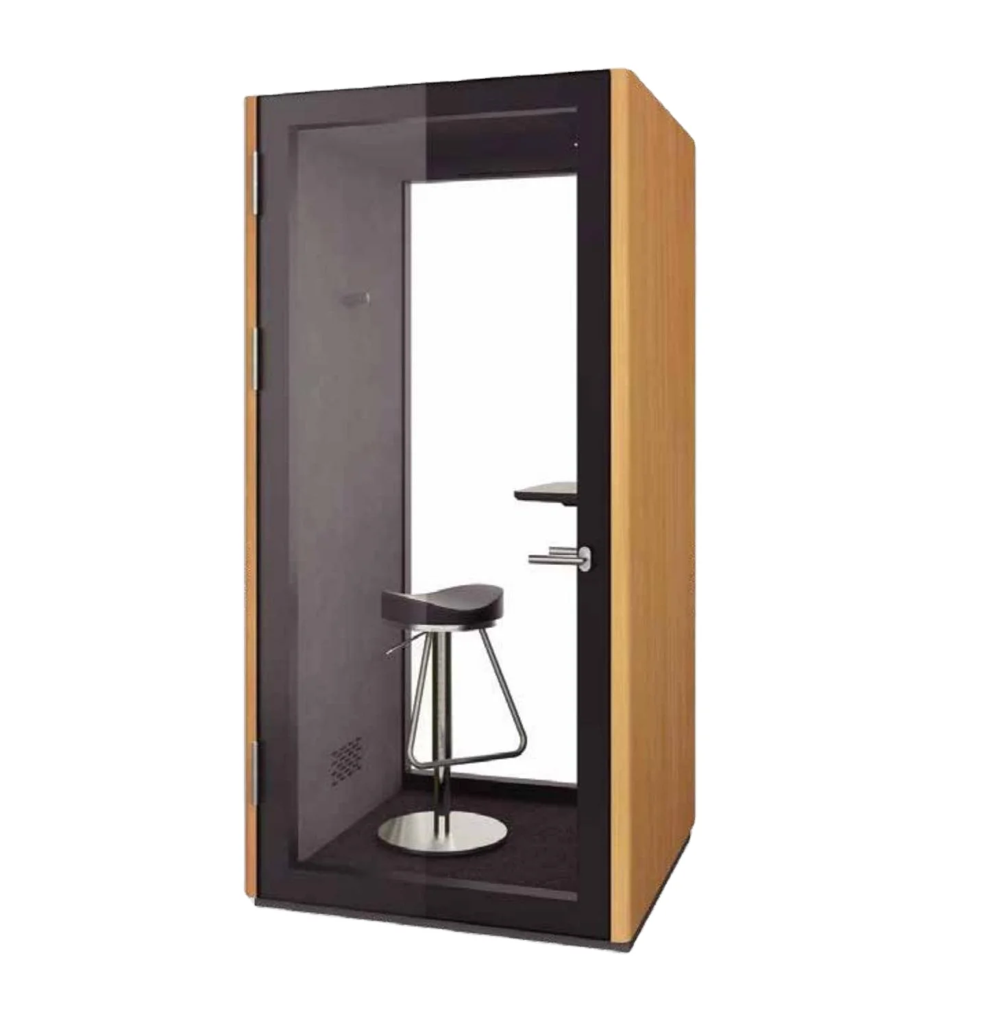 Soundproof indoor mobile work space office pod meeting work pods phone study cabin booth for sale