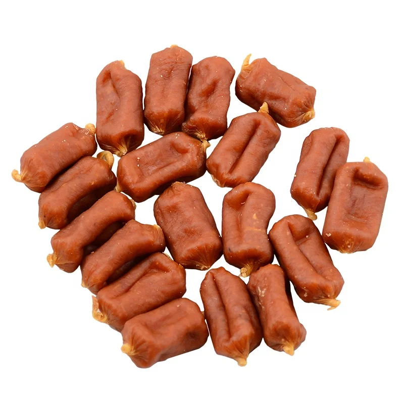 Suppliers Dry Soft Chicken Sausage Dog Chew Food Pet Snacks Snacks