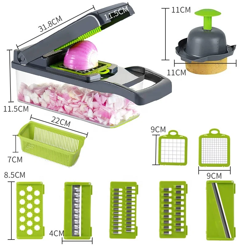 Multifunctional Kitchen Slicer Food Grater Vegetable cutter Slicer Dicer Cutter Onion Vegetable Chopper