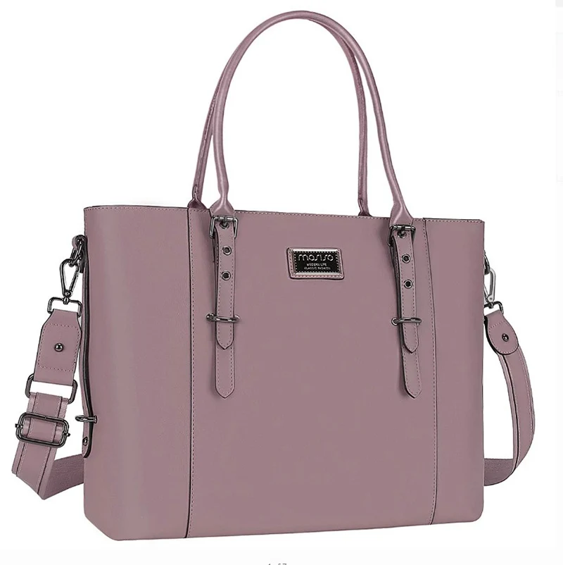 Newest Fashion PU Leather Laptop Handbag for Women Large Tote Shoulder Laptop Bags Ladies Office Handbags Briefcase