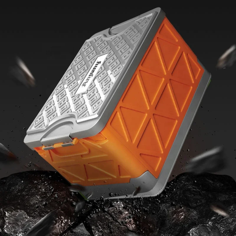 Anjuny Car Trunk Box Storage & Organization Plastic Large Capacity Home for Outdoor 50L Carton Foldable CLASSIC Rectangle 2.5KGS