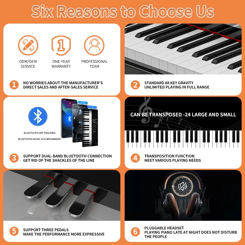 LeGemCharr upright piano profecional digital piano 88 weighted keys instrumentos musicales electric piano digital 88 keys