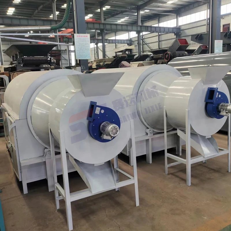 High-temperature Dehumidifying Drum Dryer For Electric Heating Sediment, Grain, Feed And Sawdust