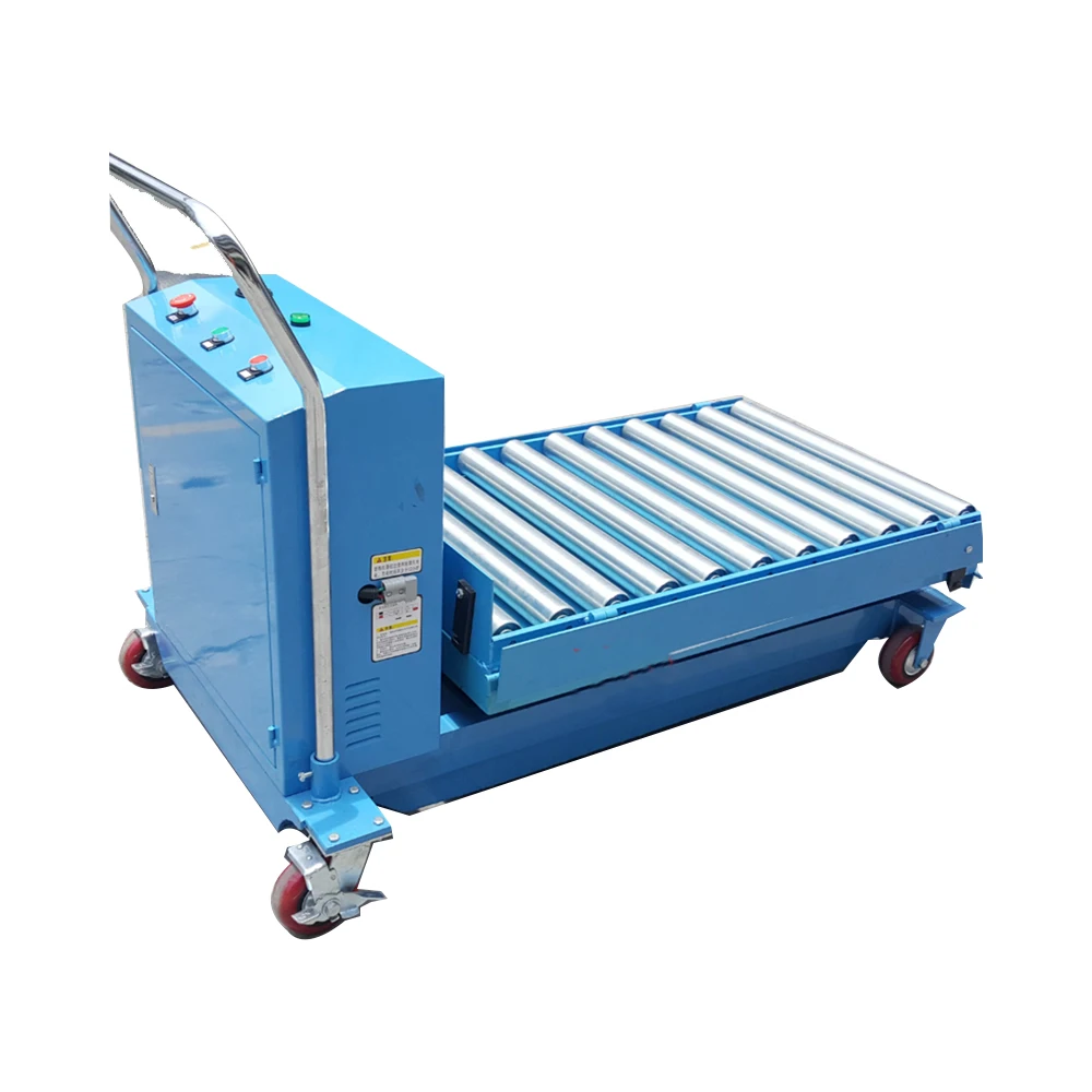 Central Hydraulics Scissor Lift Roller Shear Electric Table Lift