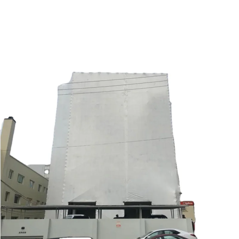 Flame Retardant Shrink Wrap for Construction VCI NFPA 701 PE Heat Wrapping Film Equipment Boat Scaffold