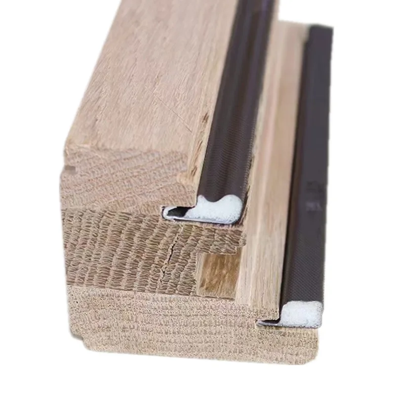 PE+ PU foam seal wooden window rubber door window strip seal