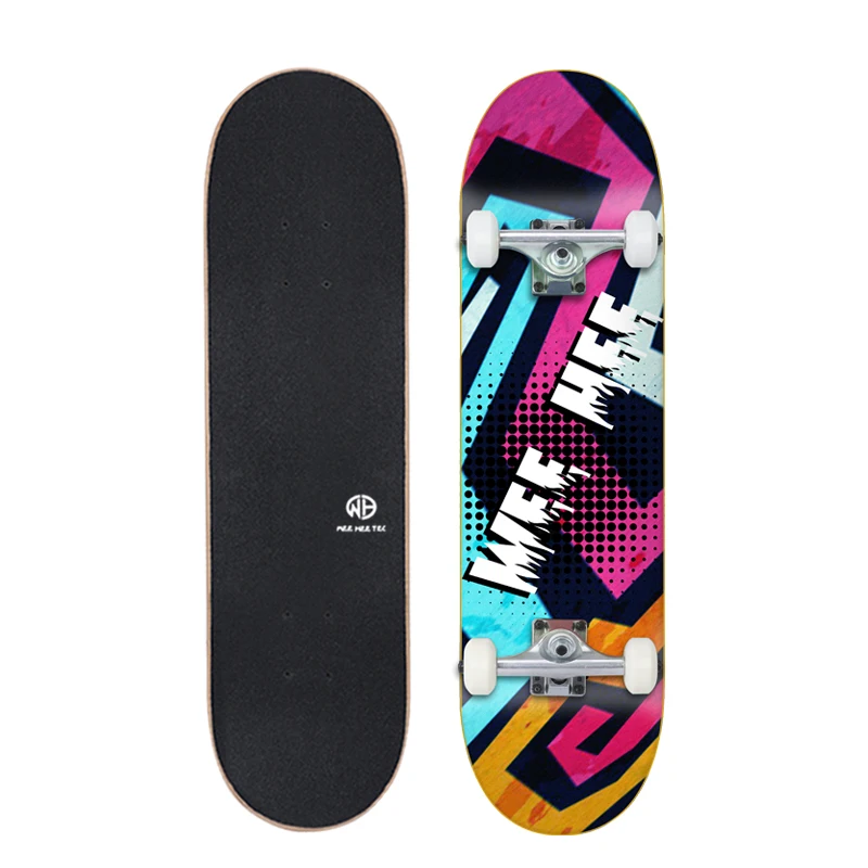 Custom skateboard Russian maple Deep concave wood skate board blank skateboard deck for Teenagers