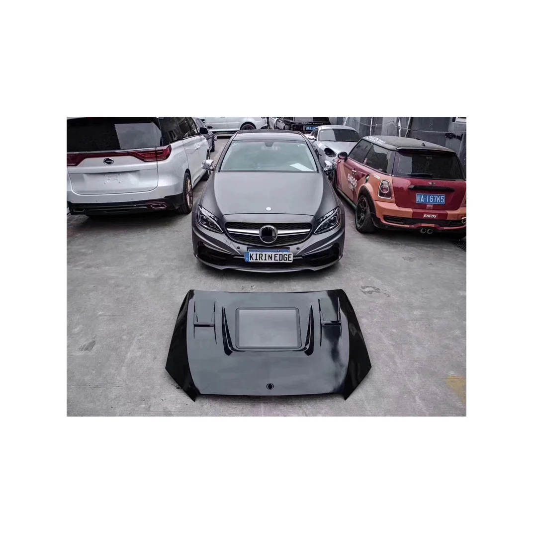Подходит для Mercedes BENZ c class w205 2015-2018 Автомобильная капота Лидер продаж