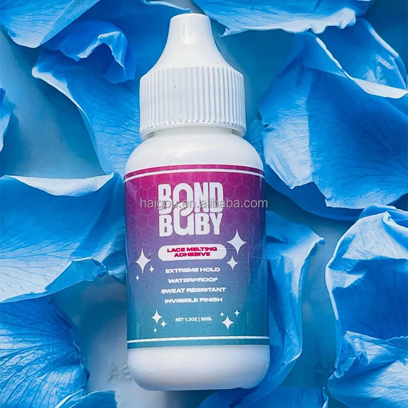 Customized Logo Strong Hold lace glue Invisible Adhesive Waterproof Lace Wig Bond Glue