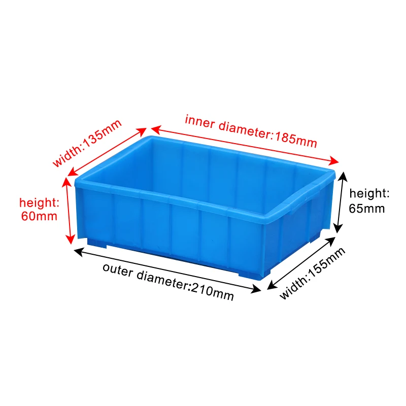 LK Various Models Collapsible Plastic Turnover Crate Multifunctional Parts Storage and Arrangement Box