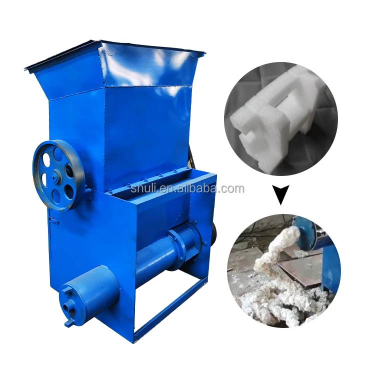 foam hot melting machine plastic granulators granule plastic