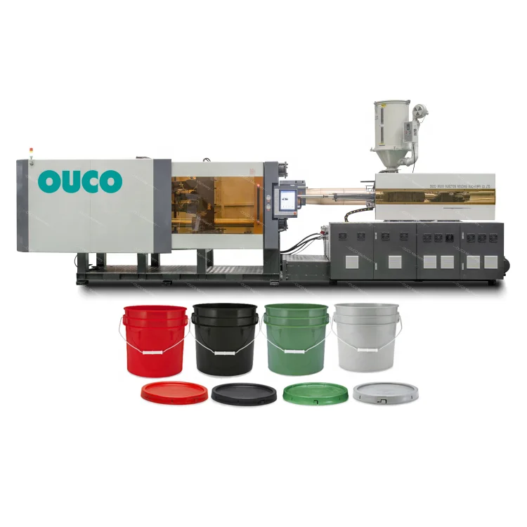 550T plastic paint pot Injection Molding Machine High Output High-accuracy CE Screw A One-Step