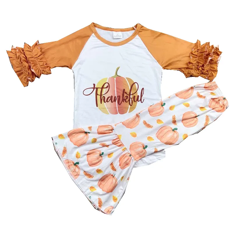 J & H модные новые поступления, Лидер продаж, комплект из двух предметов, тканевая одежда с принтом для маленьких девочек, пижамный комплект русалки, одежда ninas