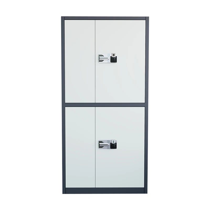 Factory Wholesale Metal 2 Drawers Office Filing Storage Fingerprint Lock Secret Safe Cabinet