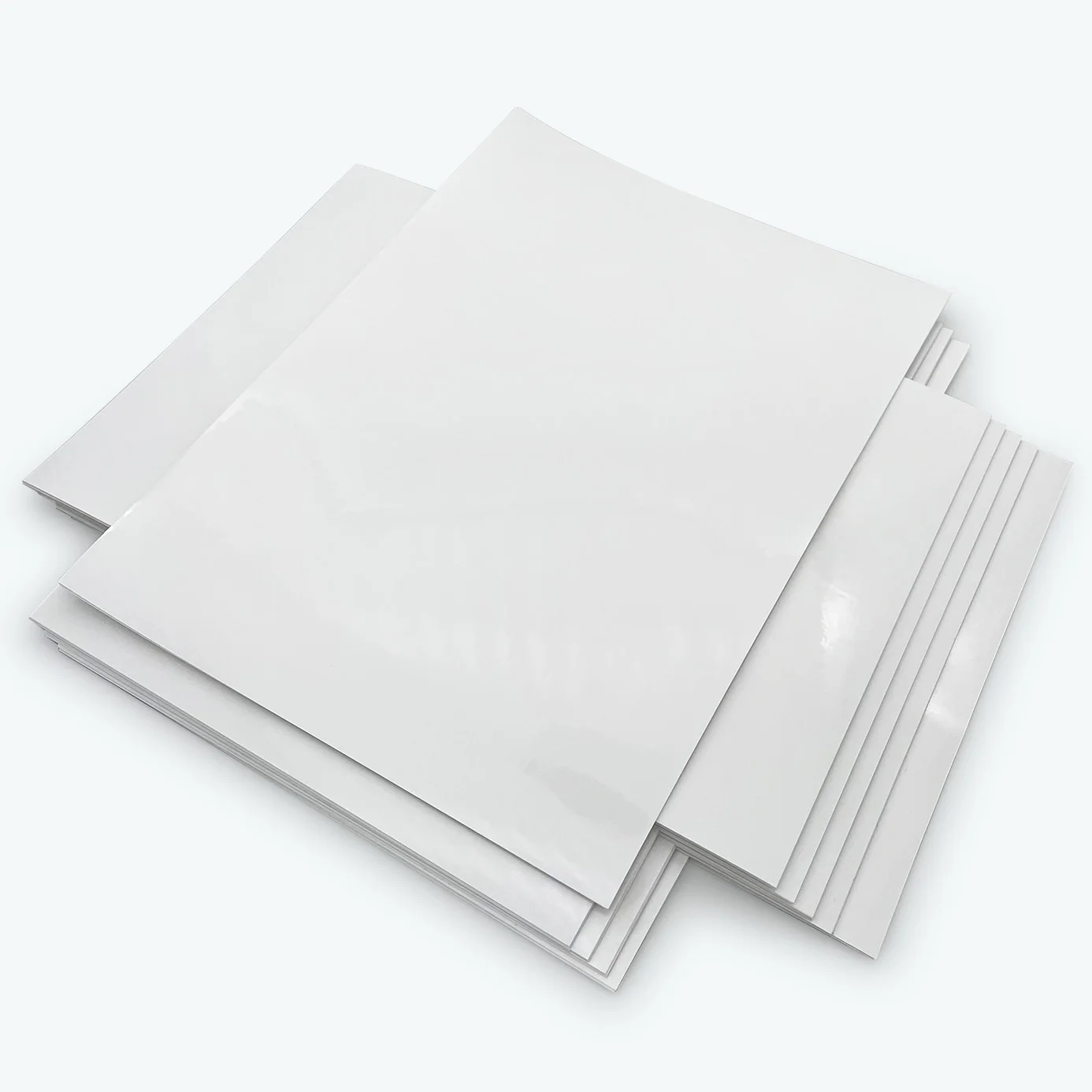 Adhesive Label PET film Wholesale Adhesive A4 Size Raw Material PET film for Laser Printer