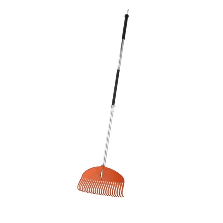 
Comb Poly Leaf Rake with Aluminum or Steel Handle 
