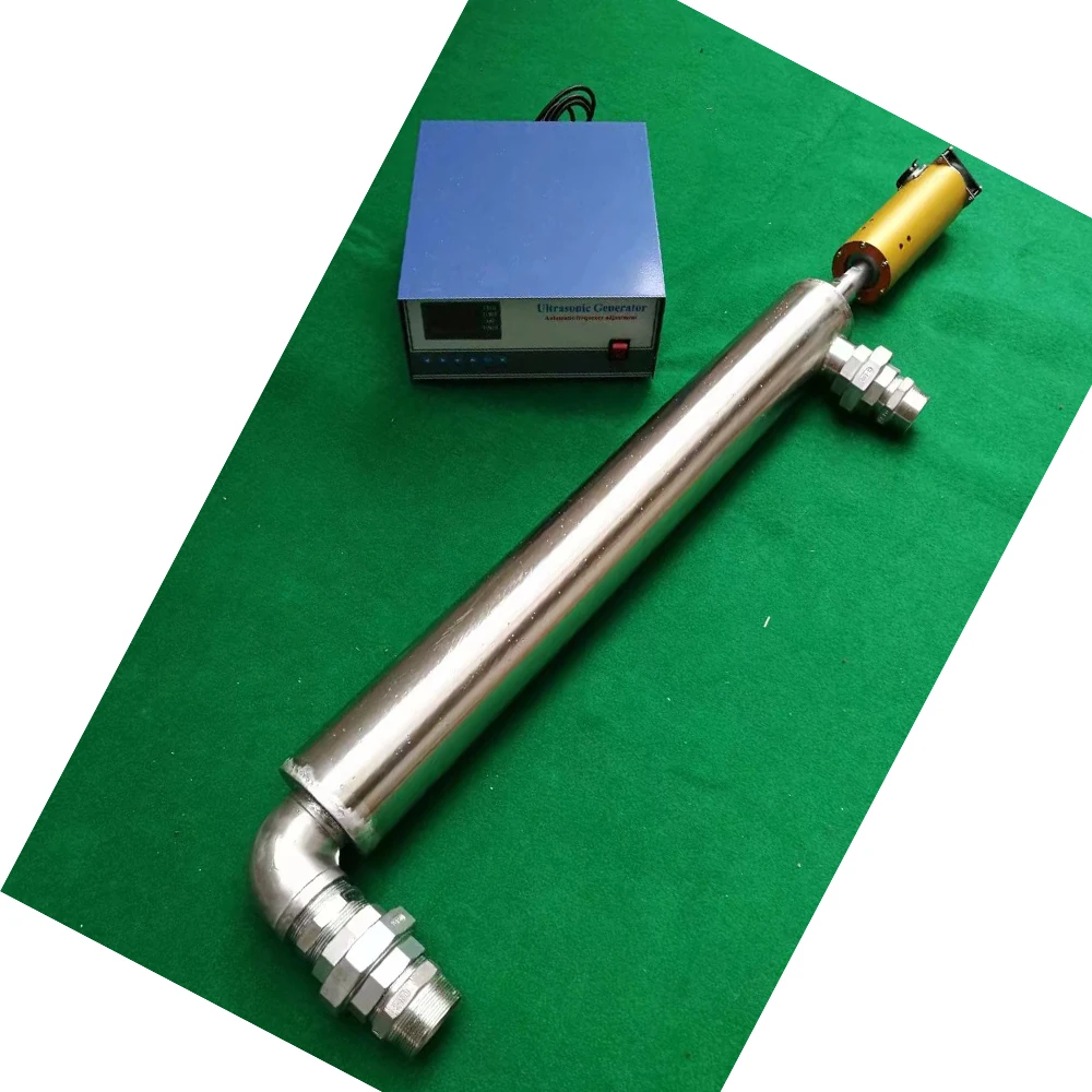 25khz 40khz Stainless Steel  Ultrasonic Transducer Rod 1000w-2000w Ultrasound Reactor