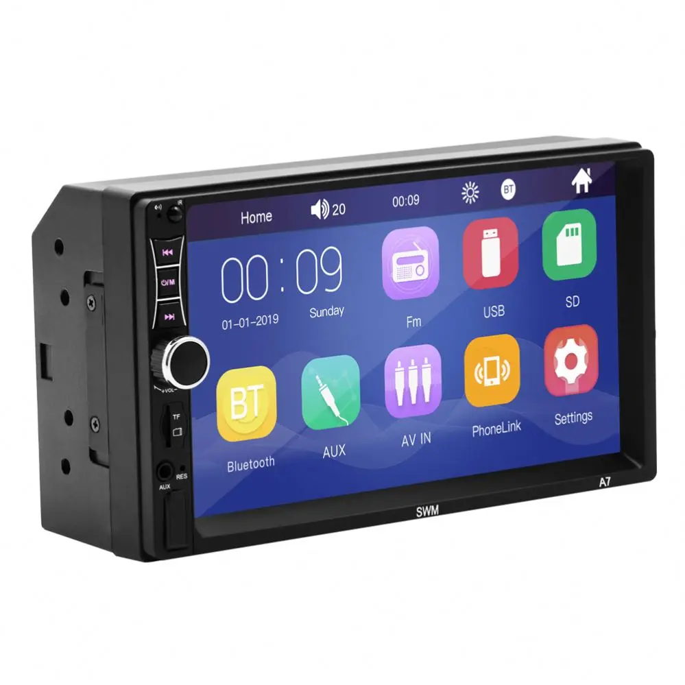  Автомобиль радио Кош Авто autoestereo 2 Din 7 