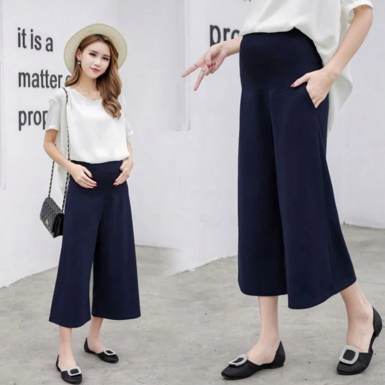  DR.G.TC Summer New Maternity Dress Wide Leg Pants Drooping Fashion Mom Wear Random