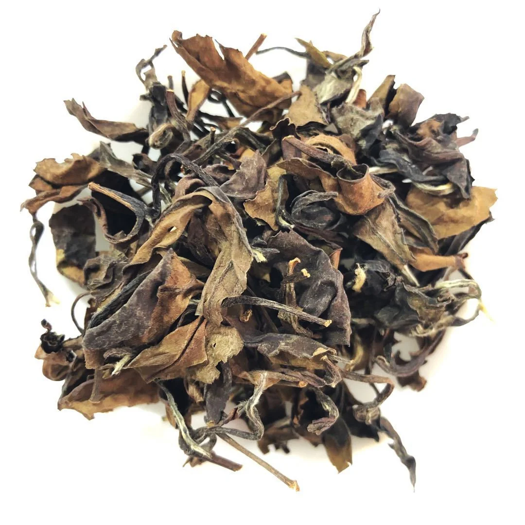 Chinese organic Aged Shou Mei Longevity Eyebrow White Tea