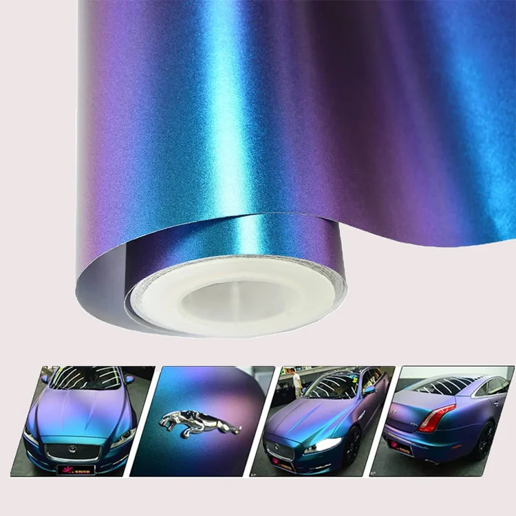 Good Quality New Style Factory Wholesale Shining Crystalline Series Car Vinyl Wrap Film PVC Roll sticker Multi color option